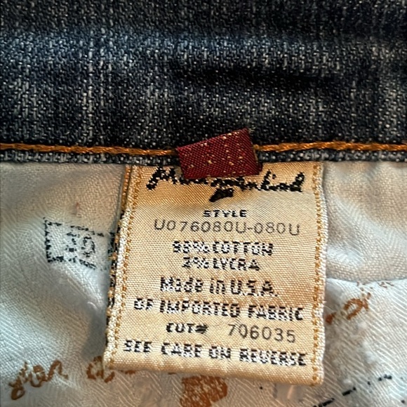 7 For All Mankind Flare Low Rise Size 29 - Picture 11 of 16